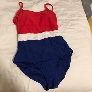 One piece swimsuit that'll make u look like Pepsi